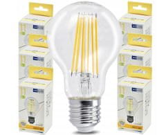 Anlux 6x LED žiarovka E27 - 11W - 1540lm - teplá biela