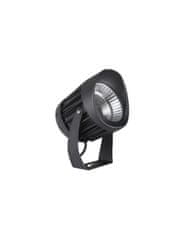 Nova Luce NOVA LUCE vonkajší reflektor NORTH čierny hliník a sklo LED 10W 3000K 100-240V 38st. IP65 9240677