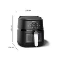 Philips teplovzdušná fritéza Series 2000 Airfryer 4,2l Digitálne okno NA221/00