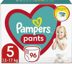 Pampers Plienkové nohavičky Pants 5 Junior Mega Box (12-17 kg) 96 ks