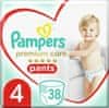 Pampers Plienkové nohavičky Premium Care Pants 4 (9-15 kg) Maxi 38 ks