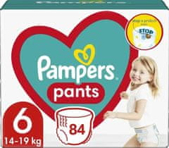 Pampers Plienkové nohavičky Pants Veľkosť 6, 84 ks, 15 kg+