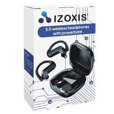 Izoxis 22592 Bezdrôtové slúchadlá 5.0 v puzdre s power bankou