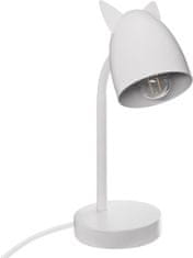 Dekorstyle Detská stolová lampa biela 31 cm