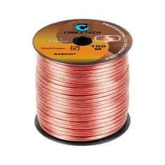 Cabletech 0,5mm kábel reproduktora, ružová KAB0307