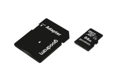 GoodRam Pamäťová karta microSD UHS-I 64GB s adaptérom čierna TGD-M1AA0640R12