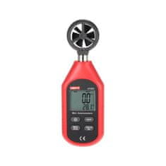 UNI-T Merač - anemometer s funkciou merania teploty UT363 červený MIE0287