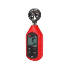 UNI-T Merač - anemometer s funkciou merania teploty UT363 červený MIE0287