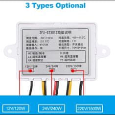 Eurokomp Termostat 230V ZFX-ST3012