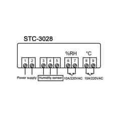 INNE Termostat 230V STC-3028 10A URZ4047