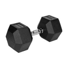 Rebel ACTIVE Pogumovaná liatinová činka HEX 30 kg RBA-2325-30