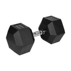 Rebel Pogumovaná liatinová činka HEX 35 kg ACTIVE RBA-2325-35