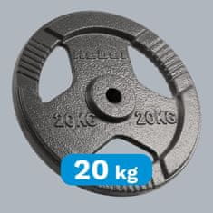 Rebel ACTIVE Liatinové závažie 20kg 31mm RBA-2137