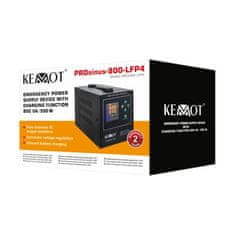 Kemot PROsinus-800-LFP4 núdzový napájací menič URZ3405-LFP4