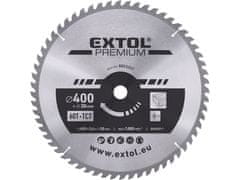 Extol Premium Kotúč pílový (8803257) s SK plátkami, Ø400×3,8x30mm, 60T