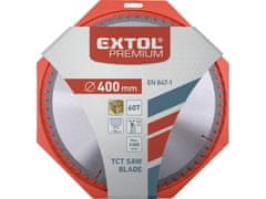 Extol Premium Kotúč pílový (8803257) s SK plátkami, Ø400×3,8x30mm, 60T