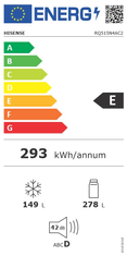 Hisense Americká chladnička RQ515N4AC2