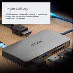 D-Link USB Hub DUB-M610 6-in-1 USB-C