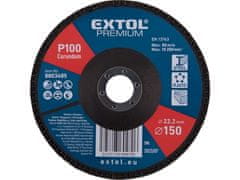 Extol Premium Kotouč lamelový 8803485 kotouč lamelový šikmý korundový, O150mm, P100