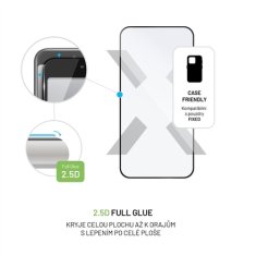 FIXED Tvrzené sklo Full-Cover na Motorola Moto G84 - černé