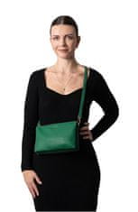 FLORA & CO Dámska crossbody kabelka 2388 Vert