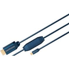 Kábel Display Port - HDMI Goobay Gold - 3 m