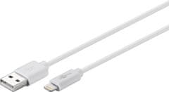 Jack 3,5 mm - Apple Lightning 8-pin kábel Goobay 1 m