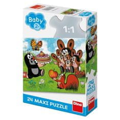 DINO Krtko oslavuje narodeniny: maxi puzzle 24 dielikov