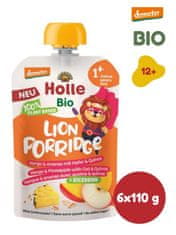 bio tekutá kašička Lion porridge 6 x 110 g