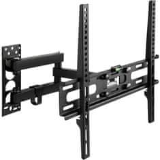 tectake TV držiak sklopný otočný 26"(66 cm) - 75" (191 cm), VESA max.: 400 x 400, do 50 kg