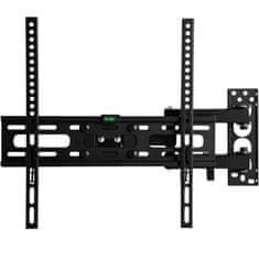 tectake TV držiak sklopný otočný 26"(66 cm) - 75" (191 cm), VESA max.: 400 x 400, do 50 kg