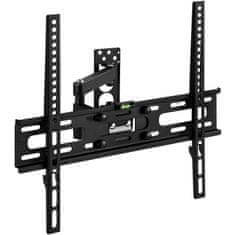 tectake TV držiak sklopný otočný 26"(66 cm) - 75" (191 cm), VESA max.: 400 x 400, do 50 kg