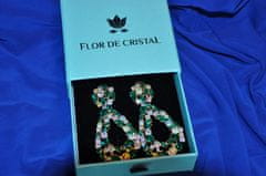 Flor de Cristal Náušnice Paloma