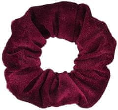 For Fun & Home Velúrová zamatová froté gumička do vlasov SCRUNCHIE, univerzálna veľkosť, šírka 10 cm, veľa farieb