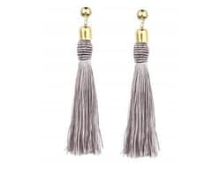 For Fun & Home Náušnice s dlhým strapcom Glosters Long Tassel Dangle, dĺžka 11 cm - šírka 1,5 cm