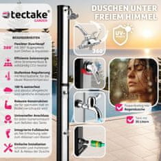 tectake Solárna sprcha Ofanto 35l