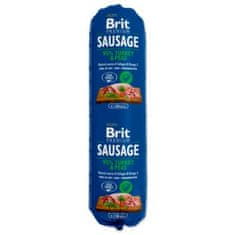 Brit Saláma Sausage morka s hráškom 800g