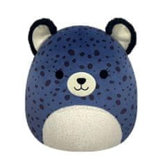 SQUISHMALLOWS Modrý gepard s chlpatým bruškom Spotts 50 cm