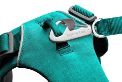 Ruffwear Front Range Postroj pre psov Aurora Teal XXS