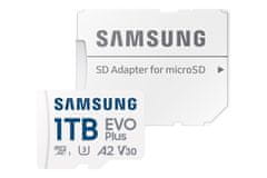 SAMSUNG micro SDXC 1TB EVO Plus + SD adaptér