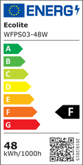 Ecolite Ecolite SMD prisadené svietidlo 30x30cm, 48W, 4100K, IP20, 3900lm WFPS03-48W