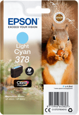 Epson cartridge T3785 light cyan (veverička)