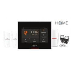 iGET HOME Alarm X5 - Inteligentný bezdrôtový systém pre zabezpečenie budov, ovládanie pomocou Wi-Fi, GSM, špeciálne funkcie