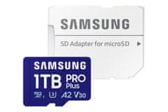 SAMSUNG micro SDXC 1TB PRO Plus + SD adaptér