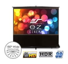 Elite Screens plátno teleskopické od podlahy nahor 60&quot; (152,4cm)/ 4:3/ 91,4×121,9cm/ gain 1.1/ case čierny