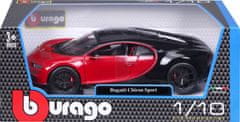 Burago B 1:18 Plus Bugatti Chiron Šport PLUS red