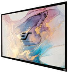 Elite Screens plátno v pevnom ráme 92&quot; (233,7cm)/ 16:9/ 114,5×203,7cm/ gain 1.1/ rám čierny 6cm