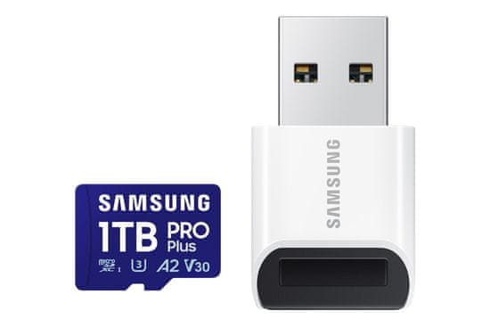 SAMSUNG micro SDXC 1TB PRO Plus + USB adaptér