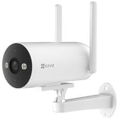 EZVIZ IP kamera H5 4G 2K/ bullet/ 4G/LTE/ 3Mpix/ krytie IP67/ objektív 4mm/ H.265/ IR prísvit až 30m/ biela