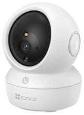 EZVIZ IP kamera H6C Pre 5MP/ vnútorné/ Wi-Fi/ 5Mpix/ objektív 4mm/ H.265/ IR prísvit až 10m/ biela